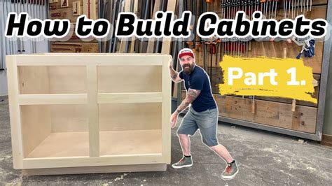 how to build a cabinet